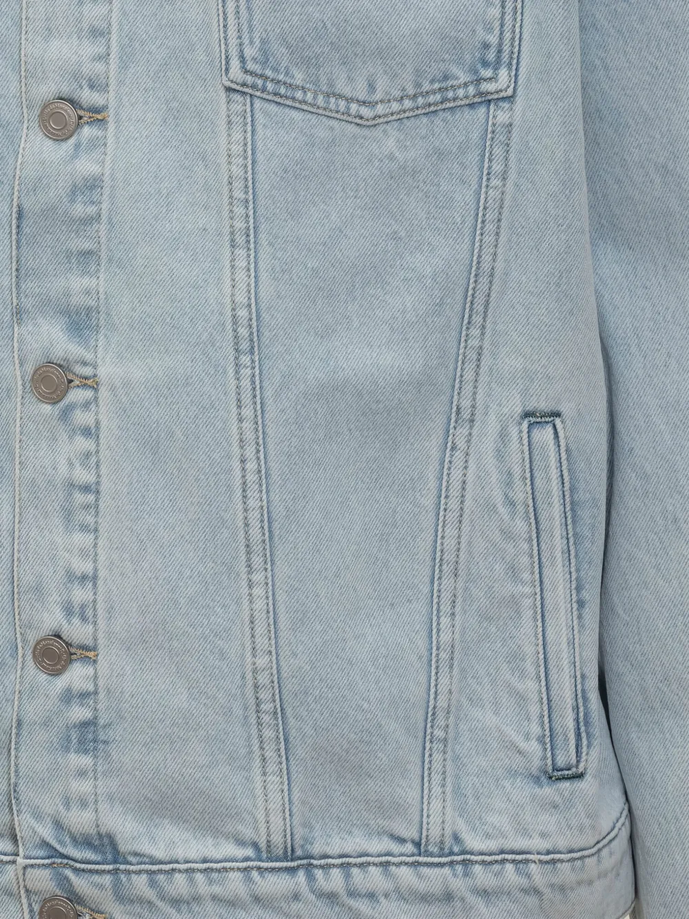 Drôle De Monsieur La Veste Jean Délavée denim jack Blauw