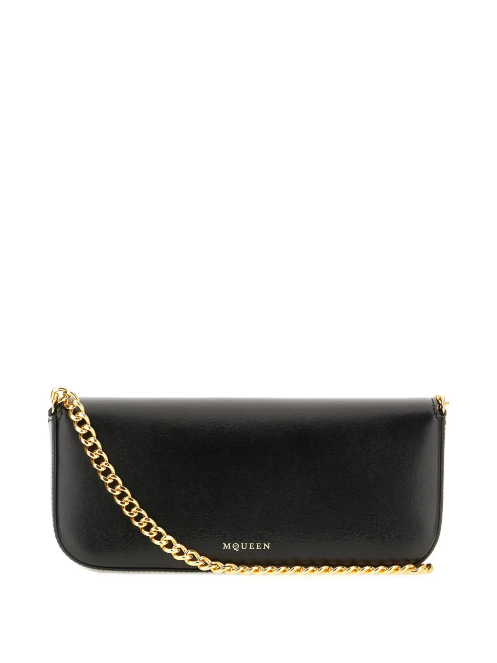 Alexander McQueen Skull Flower schoudertas Zwart