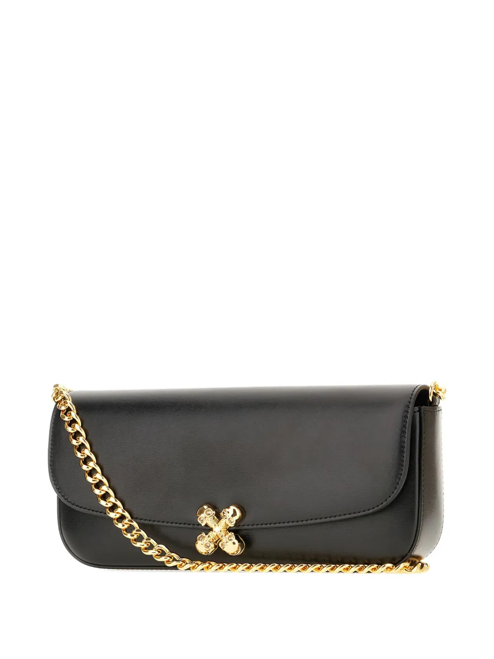 Alexander McQueen Skull Flower shoulder bag - Nero