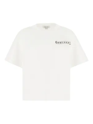 Tシャツ・カットソー ALEXANDER MCQUEEN Woman T-Shirt White 758060QZAJ1 0900 Alexander McQueen T-Shirts for Women | FARFETCH US