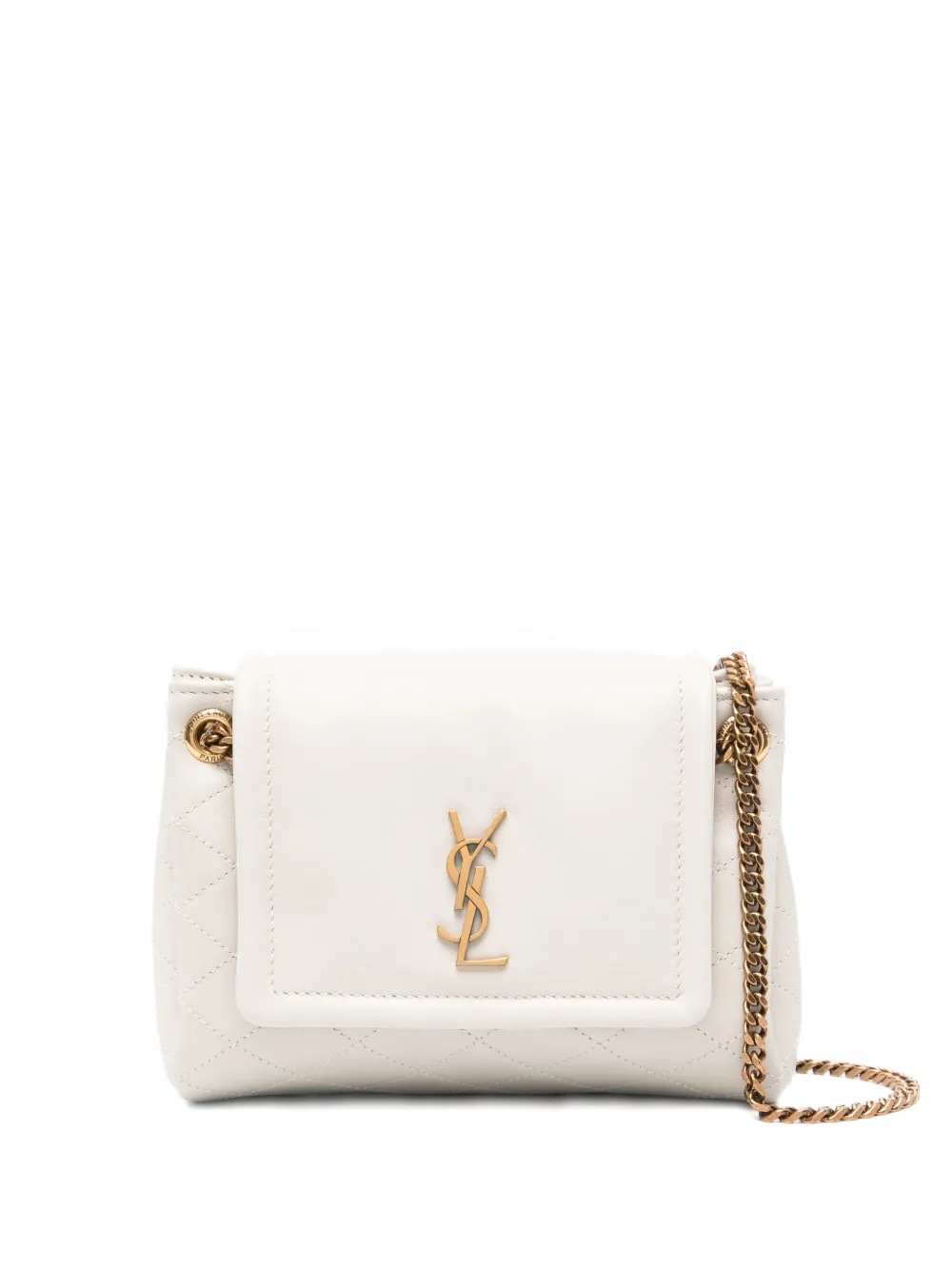 Saint Laurent mini Nolita crossbody bag Beige
