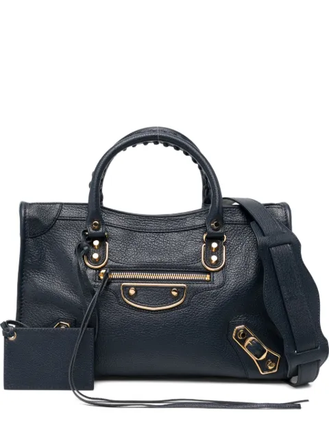 Balenciaga Pre-Owned Borsa in pelle metallizzata 2024