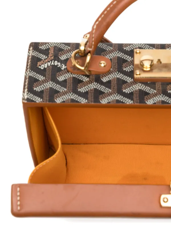 Goyard Pre-Owned Trunk Crossbody Bag | Blue | FARFETCH