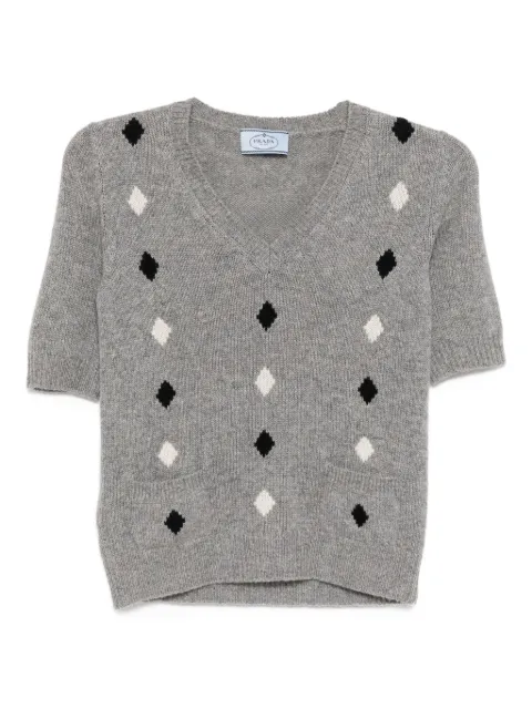 Prada Pre-Owned short-sleeve knitted top