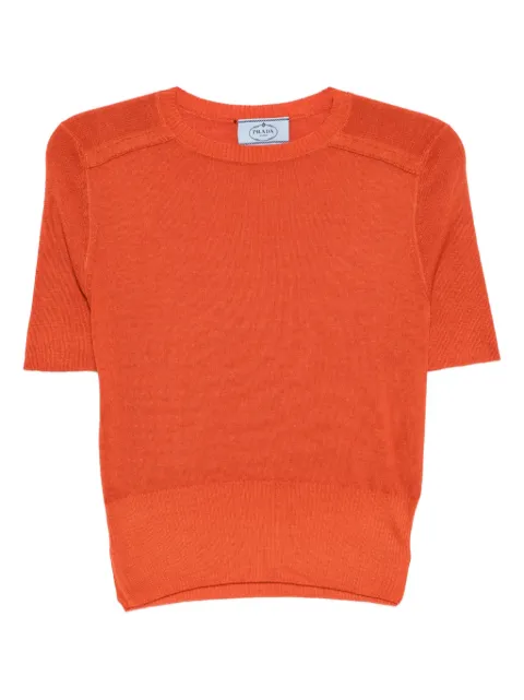 Prada Pre-Owned short-sleeved knit top