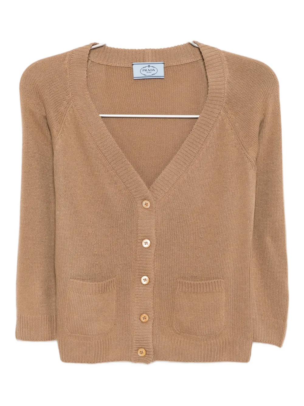 Prada Pre-Owned Cropped vest Beige