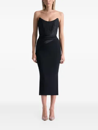 knee length dresses for ladies House of Zhivago once upon a time Midi Dress with Intricate Beadwork a –  BREAD BOUTIQUE main image 1