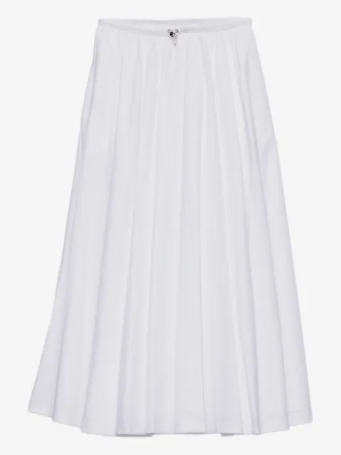 Prada reversible cotton jersey and Re-nylon circle skirt