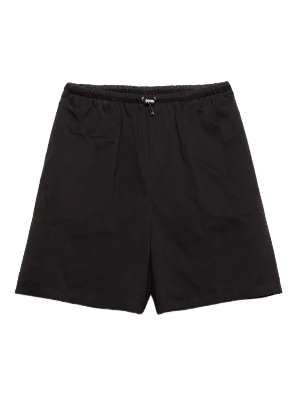 PRADA プラダ RE-NYLON リナイロン ショートパンツ ブラック 36 Prada リナイロン ショートパンツ | ブラック | FARFETCH JP
