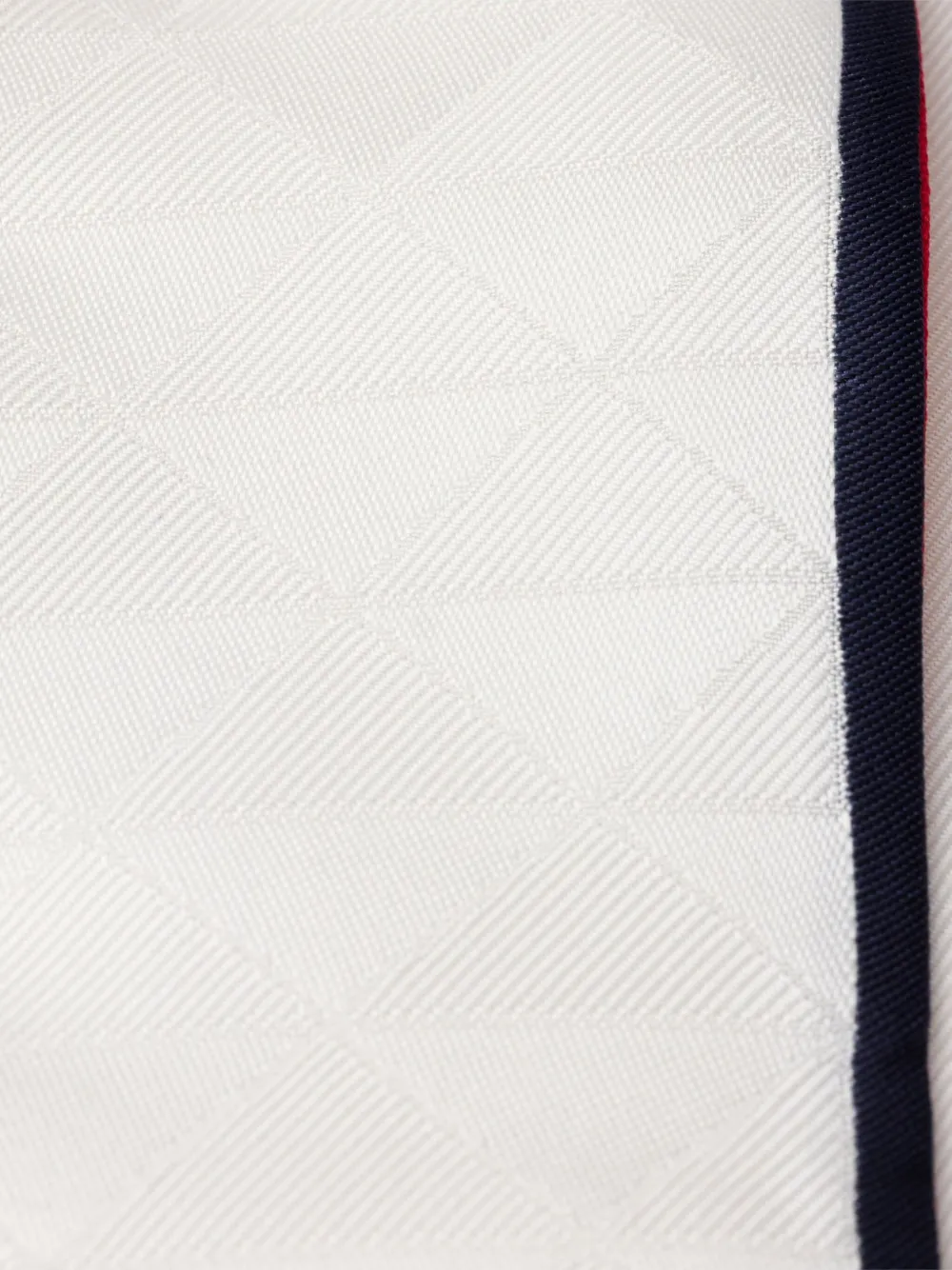 Prada Sjaal met logo-jacquard Beige