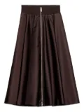 Prada Re-Nylon circle skirt - Brown