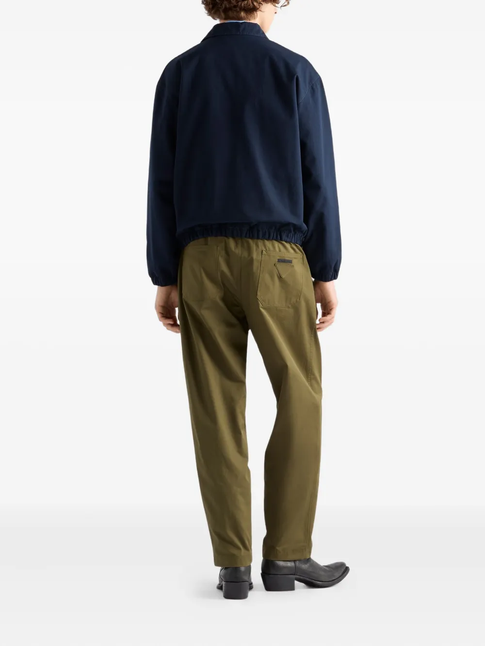 Prada Jack met rits Blauw