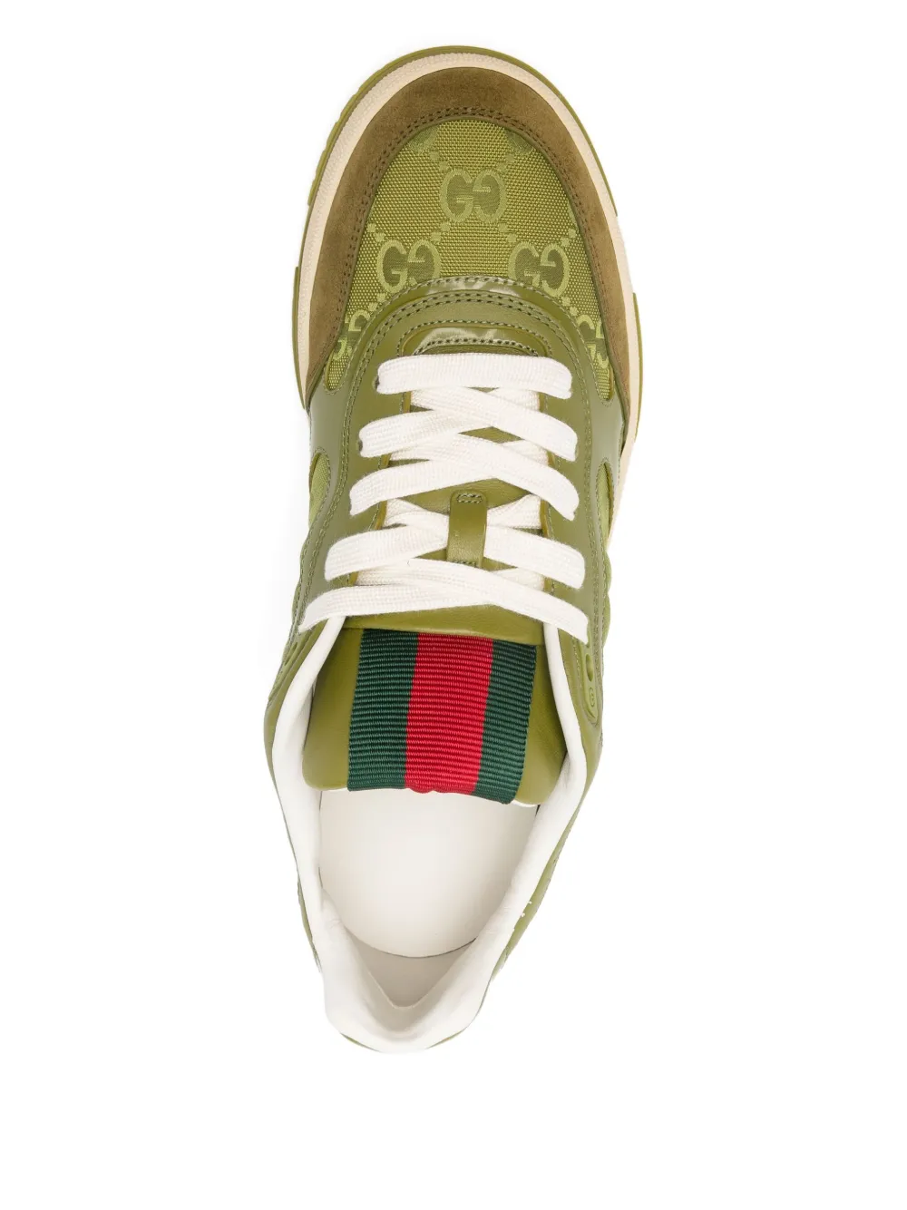 Gucci Re-Web sneakers Groen
