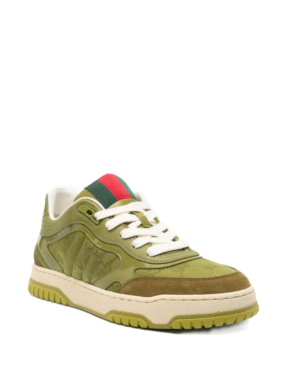 Gucci Re-Web sneakers Groen