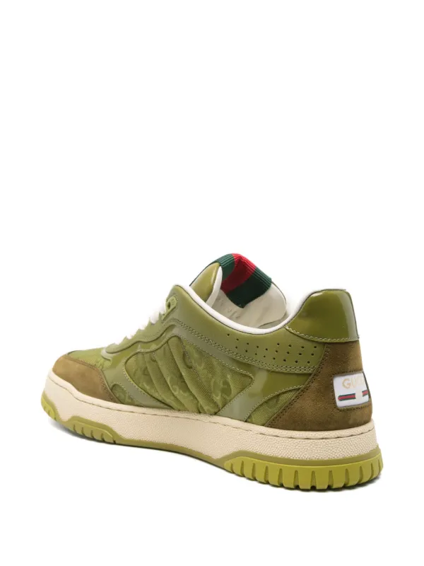Gucci Re-Web Sneakers | Green | FARFETCH Gucci Re-Web Sneakers | Green | FARFETCH