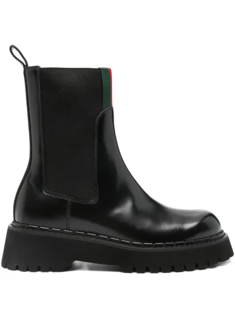 Gucci leather Chelsea boots