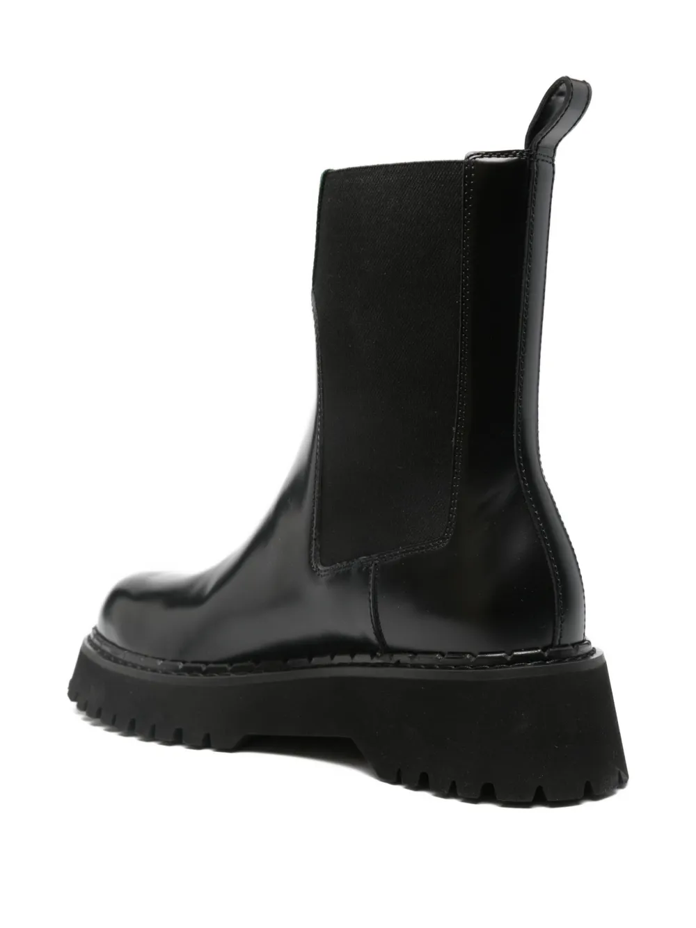 Gucci leather Chelsea boots Zwart