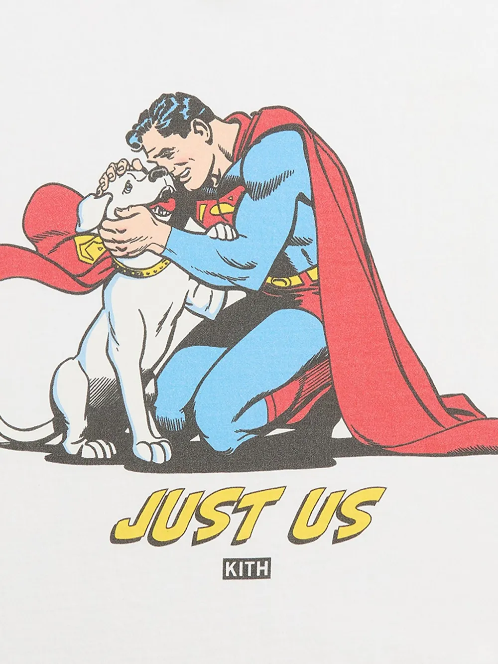 KITH Superman Just Us Vintage T-shirt - Wit