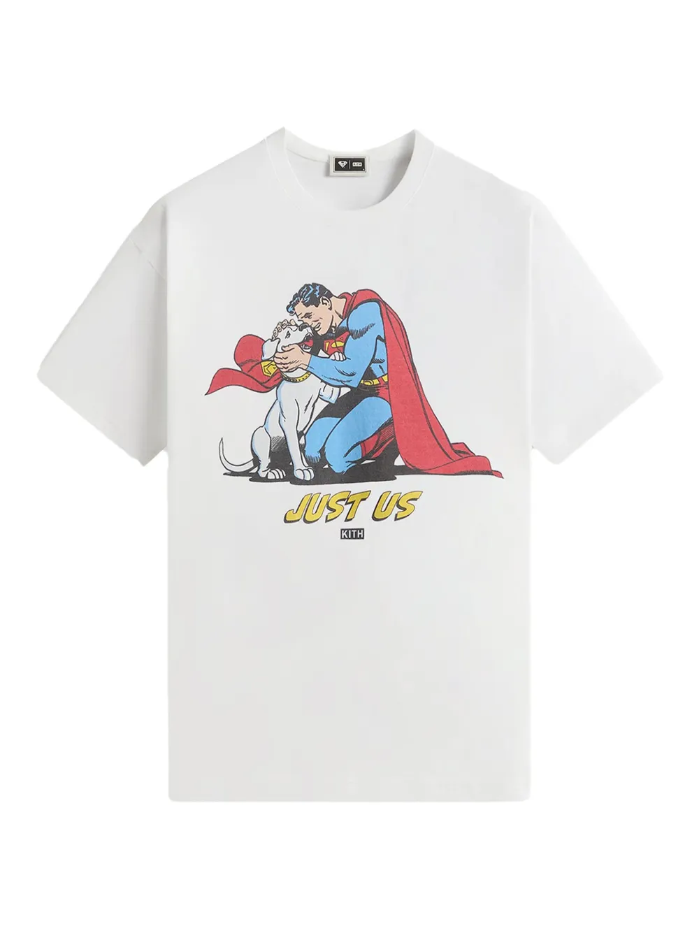 KITH Superman Just Us Vintage T-shirt Wit