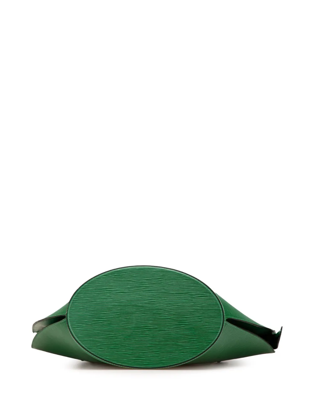 Pre-owned Louis Vuitton 1994 Epi Saint Jacques Gm Long Strap Shoulder Bag In Green