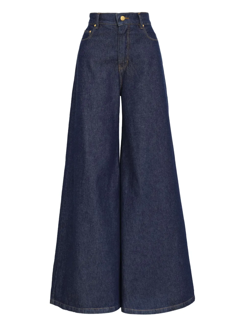 logo-patch jeans