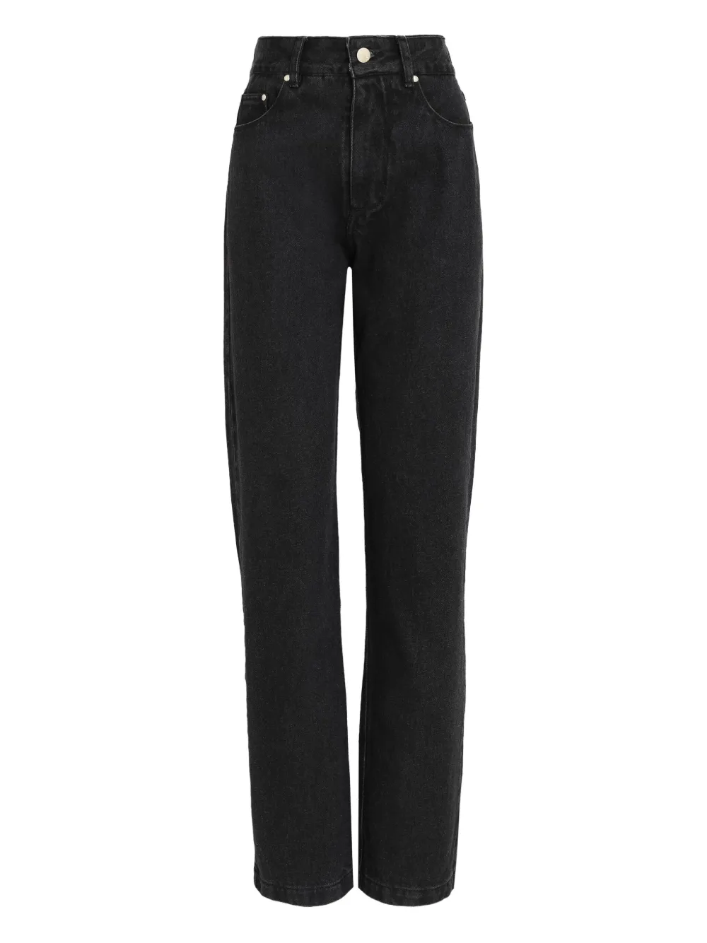 Amapô Leather-patch Jeans
