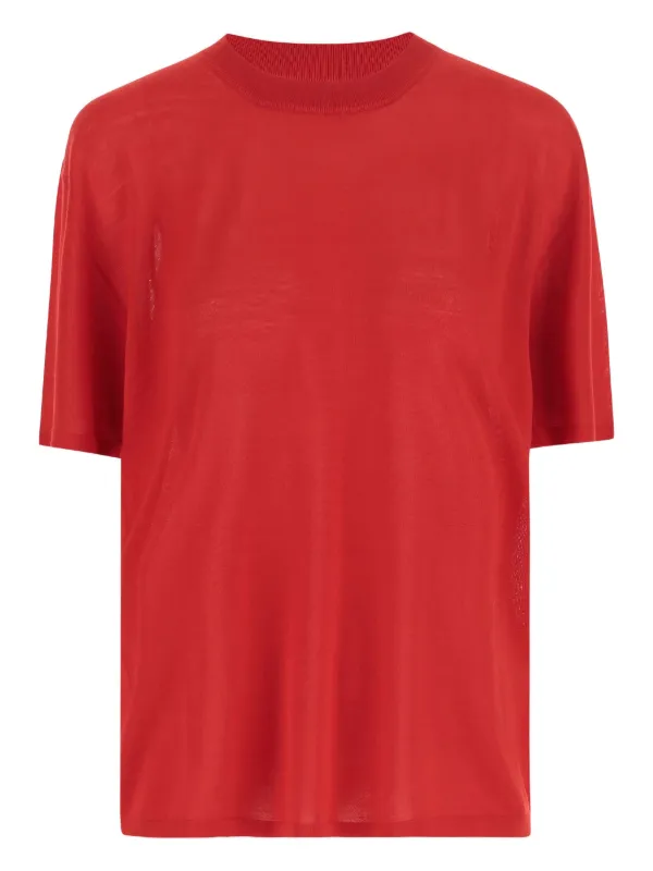 ARMARIUM Suéter Manga Corta Rojo FARFETCH CO