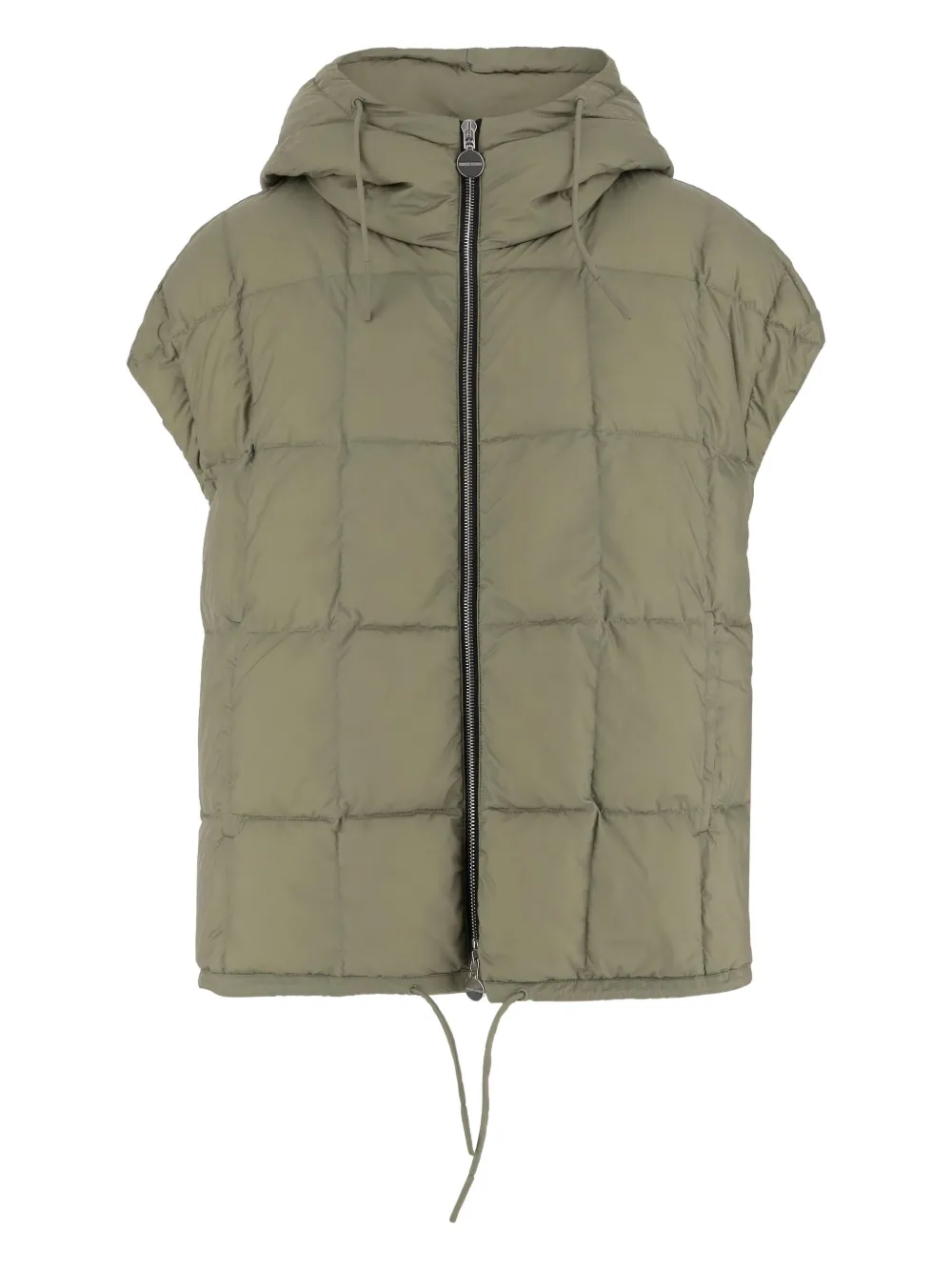 Ienki Ienki hooded quilted vest | Green | Image 1
