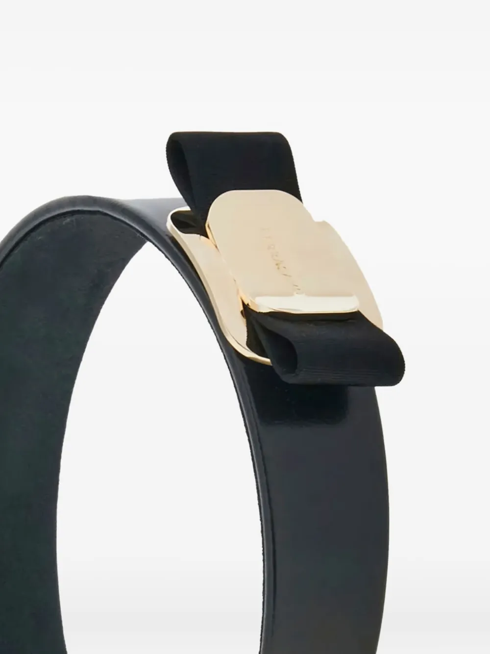 Ferragamo Haarband verfraaid met strik Zwart