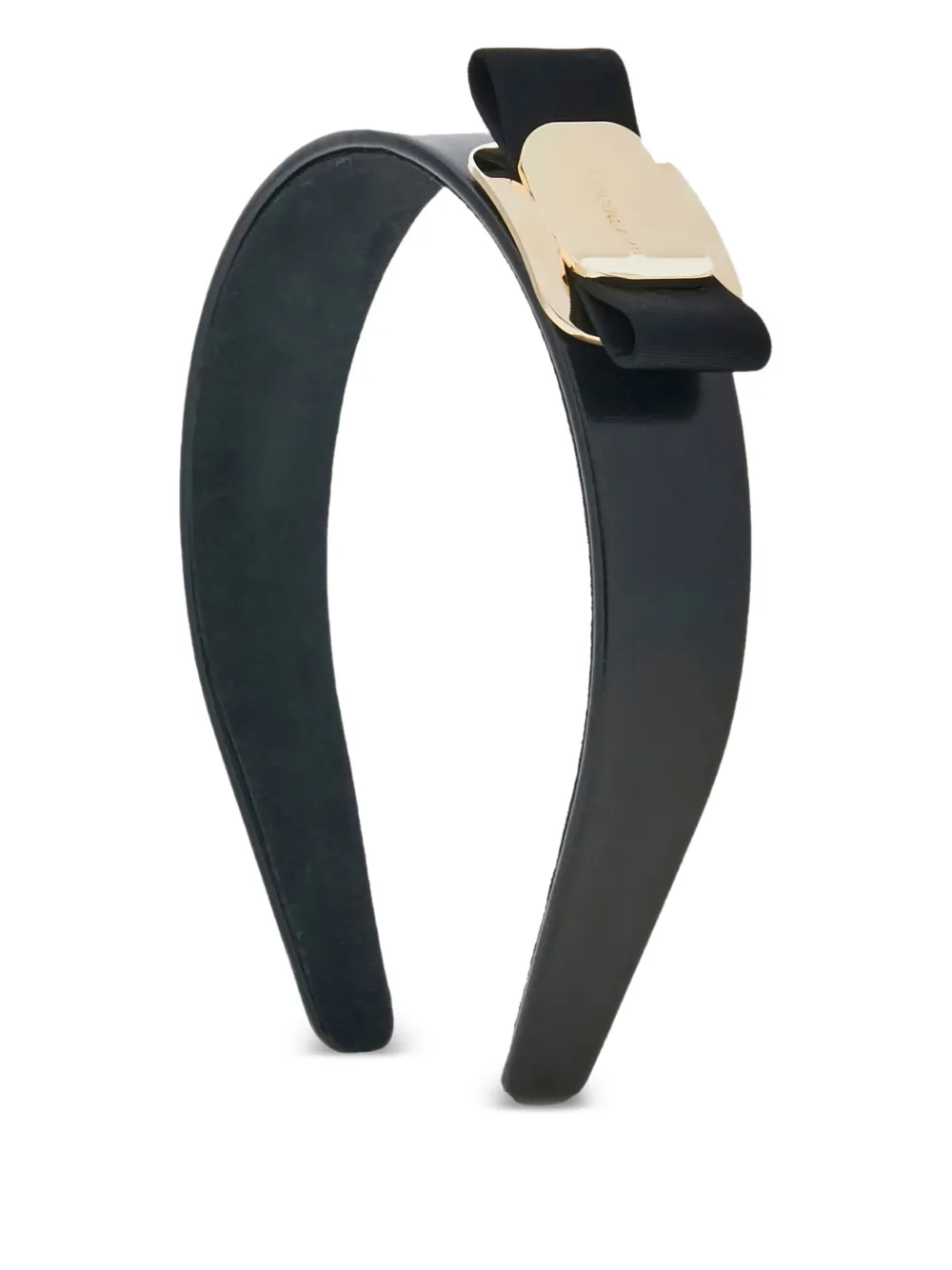 Ferragamo Haarband verfraaid met strik Zwart