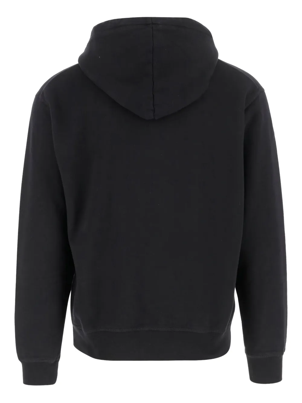 DSQUARED2 logo-print hoodie Zwart