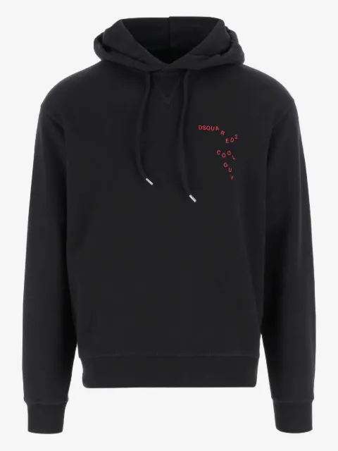 DSQUARED2 hoodie con logo estampado