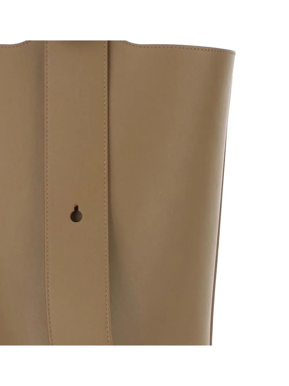 LOEWE Leren schoudertas Beige