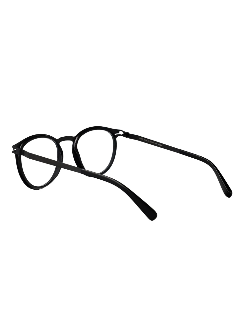 Mykita Siwa bril met rond montuur Zwart