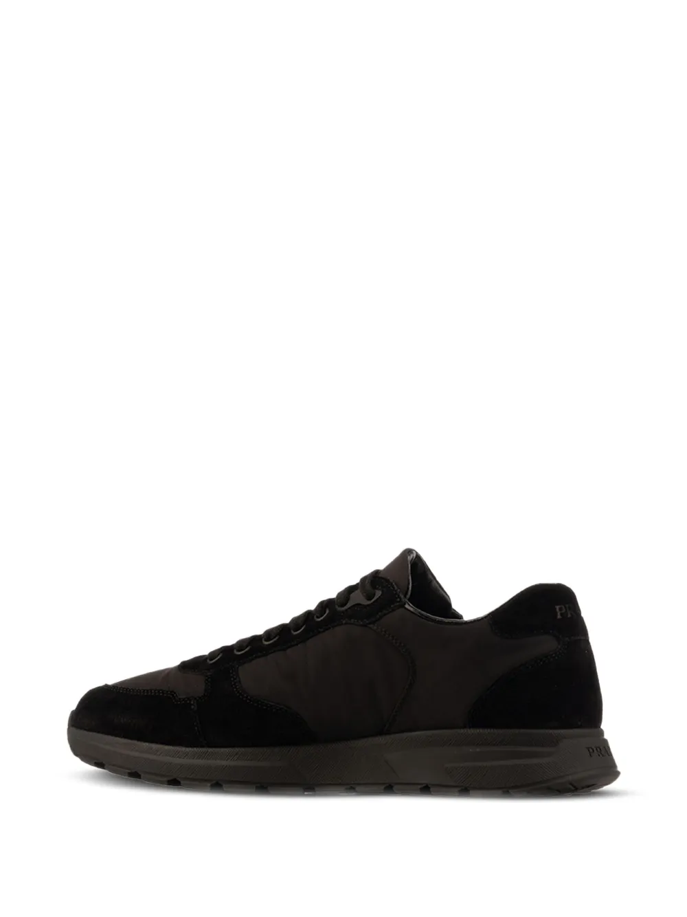 Prada logo-plaque sneakers F0002 NERO