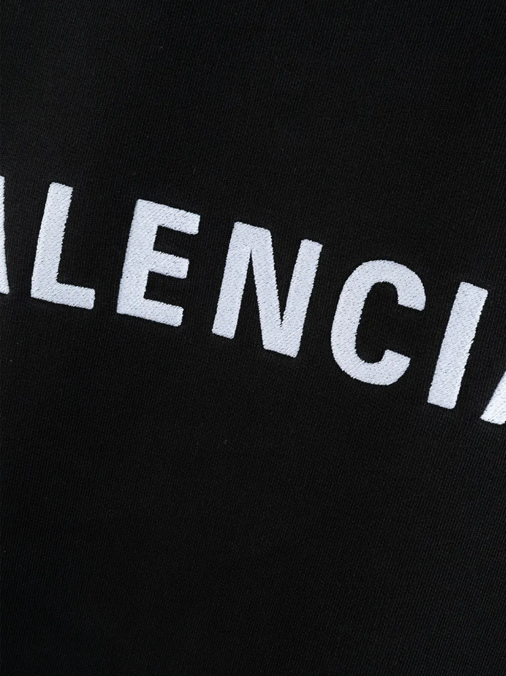 Balenciaga Hoodie met logoprint Zwart