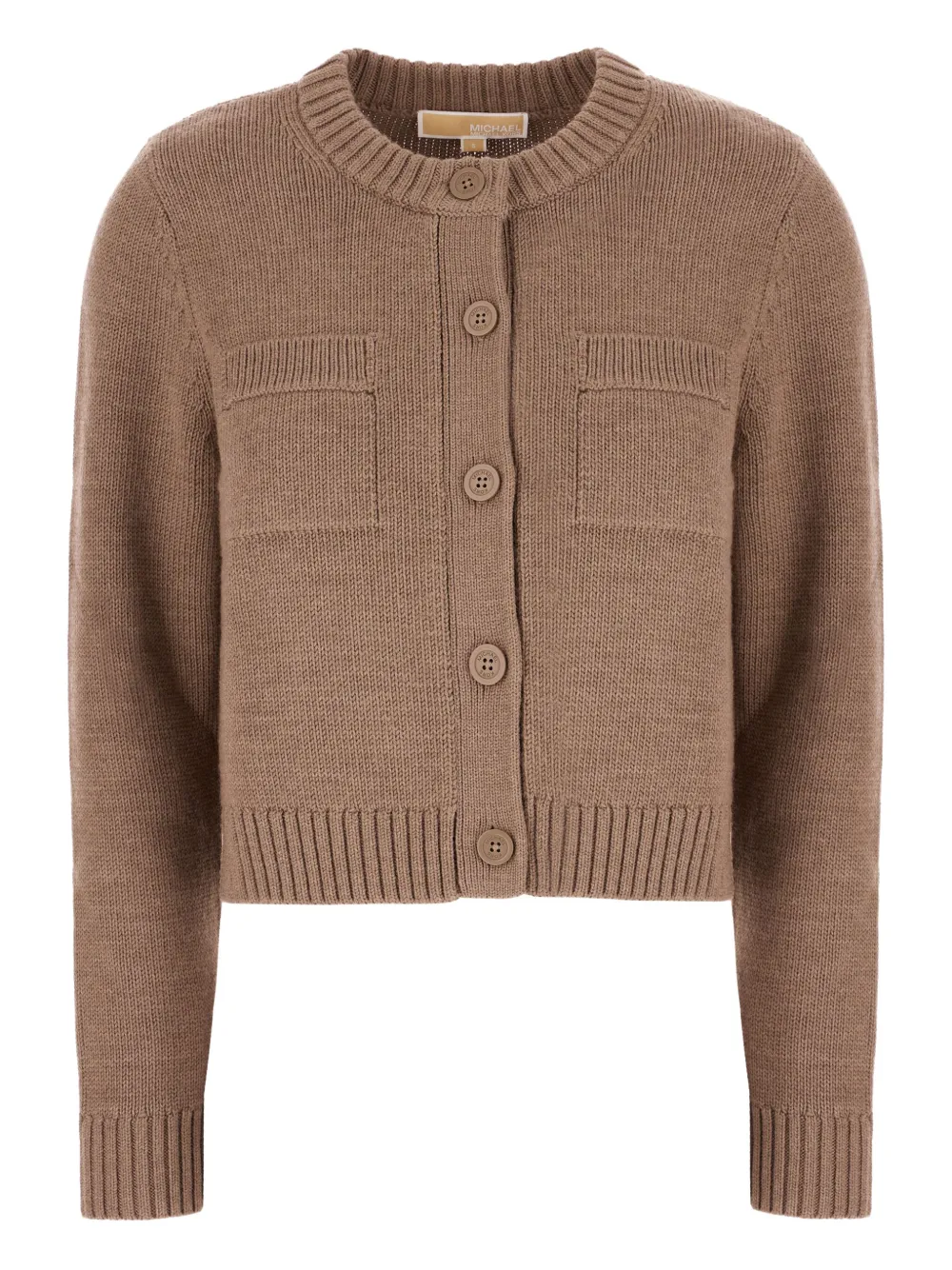 Michael Kors Wollen vest Bruin
