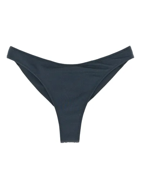MC2 Saint Barth Naomi cheeky logo-patch bikini bottoms