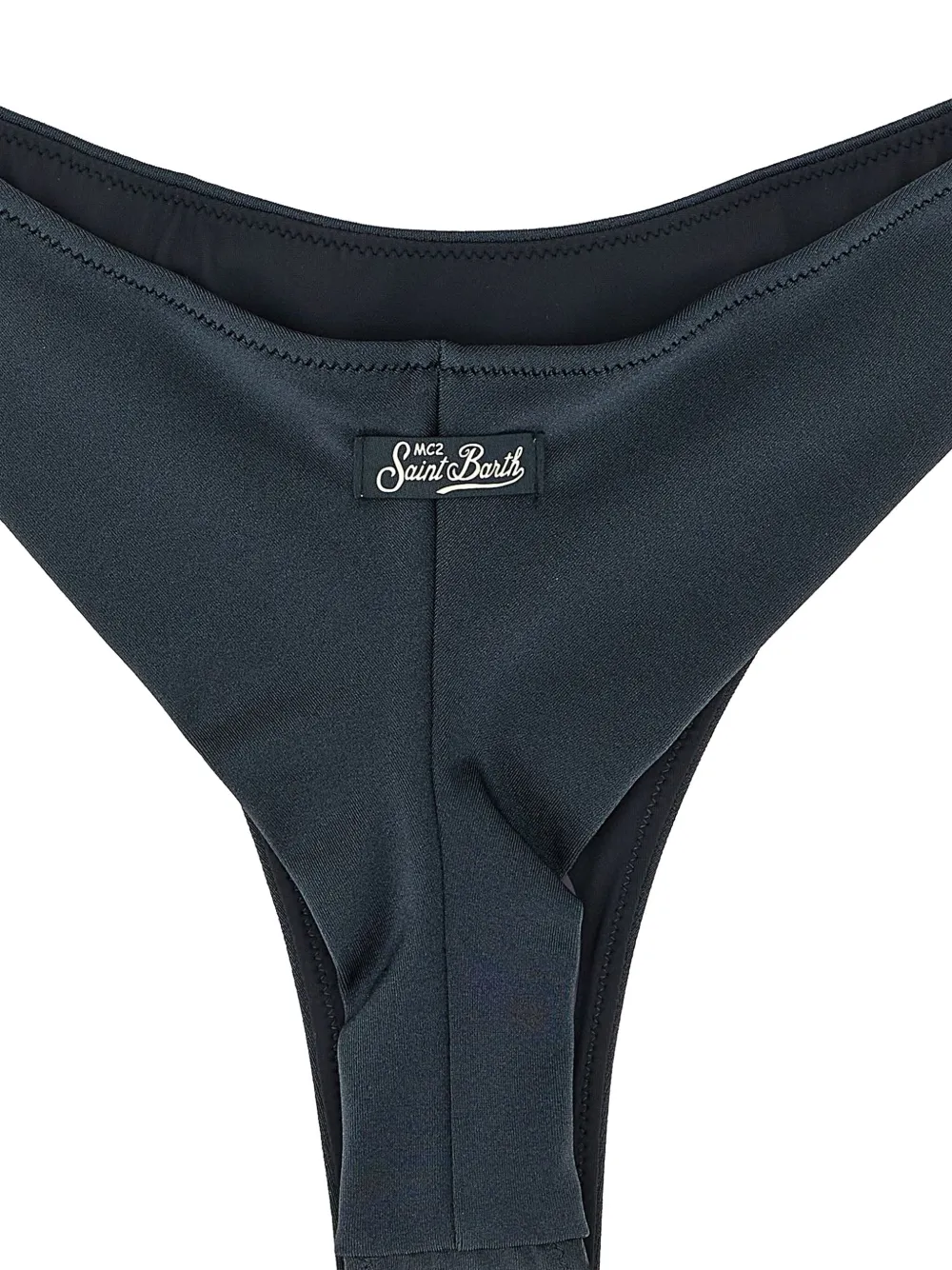 MC2 Saint Barth Naomi bikinislip met logopatch Grijs