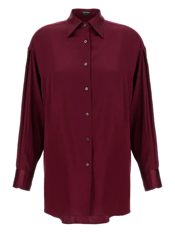 tom ford dress shirts Review and Anatomy of a Shirt Bond Suits Casual shirts A luxurious blend of silk and cupro keep you comfortable and looking smart in a shirt thats styled with minimal detailing for maximum versatility across your wardrobe. TOM FORD Men's Classic Fit