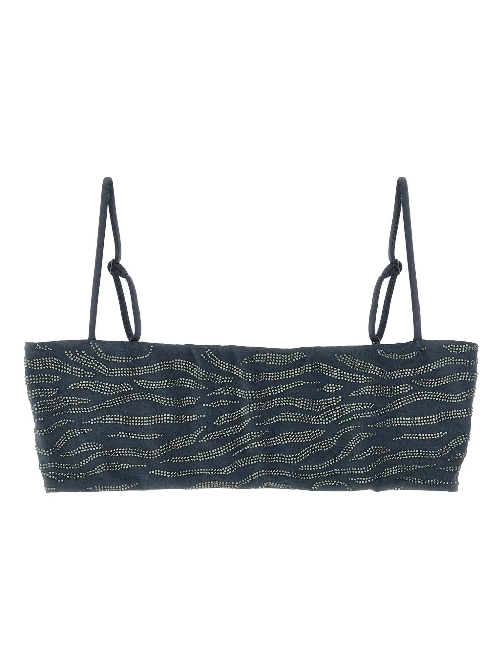 MC2 Saint Barth Athena bikini top | Grey | Image 1