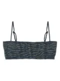 MC2 Saint Barth Athena bikini top - Grey