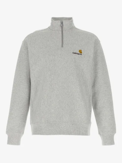 Carhartt WIP American Scrip half-zip embroidered-logo sweatshirt