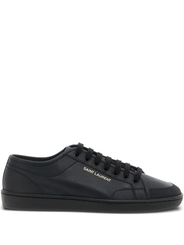 スニーカー SAINT LAURENT Saint Laurent Sneakers Men Leather Black 30881638_59741404_600.jpg