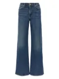 7 For All Mankind stonewashed wide-leg jeans - Blue
