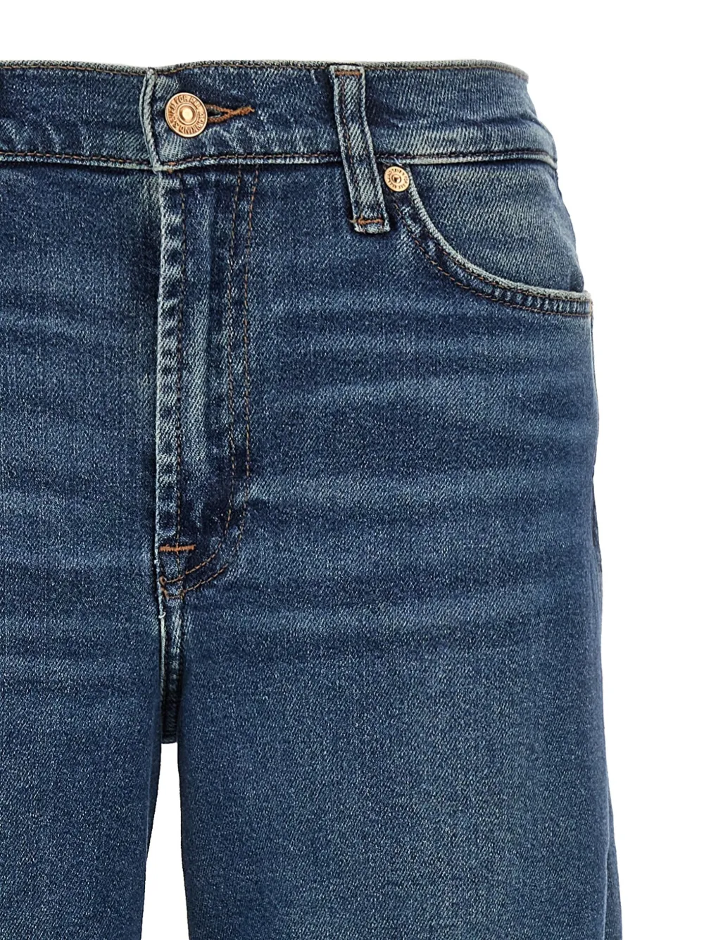 7 For All Mankind Jeans met wijde pijpen Blauw