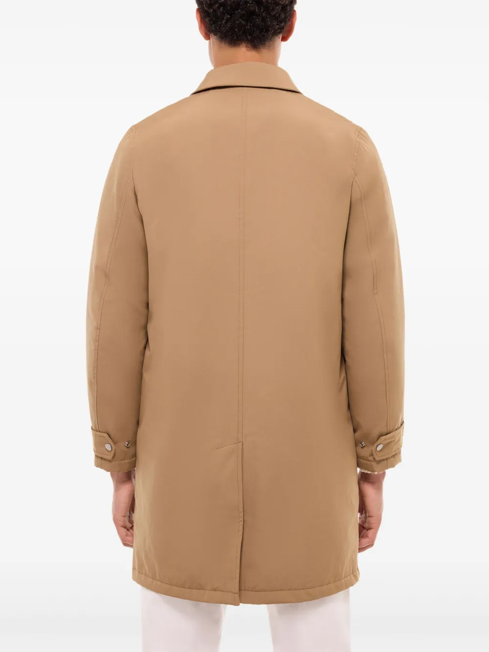 FURSAC Jas met paspelzak en knoopsluiting Beige