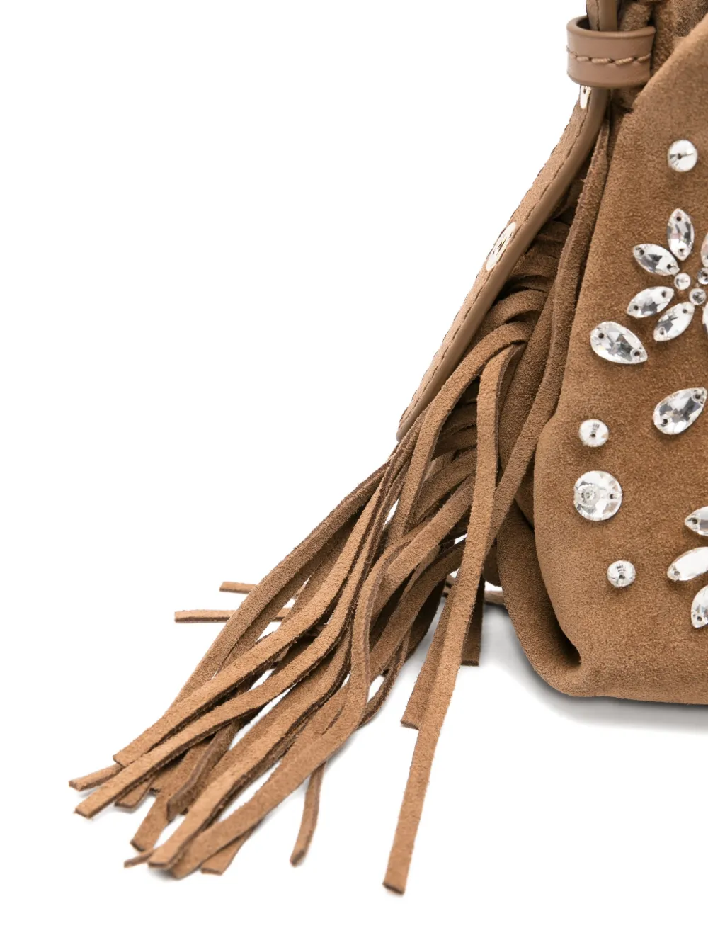 Maje Miss M mini-tas Bruin