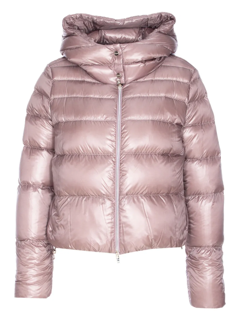 Herno padded hooded jacket Roze