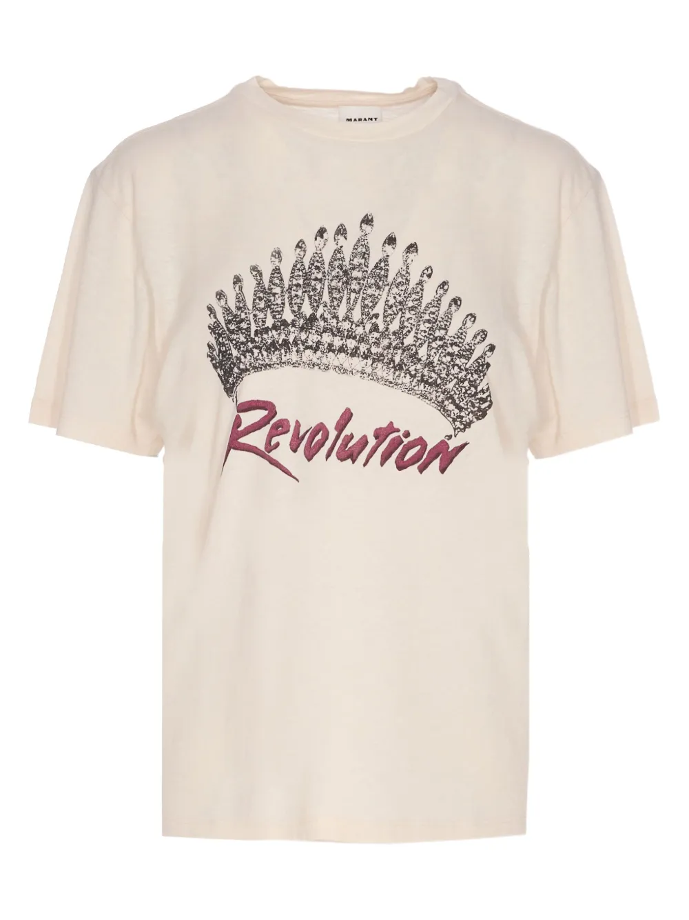 MARANT ÉTOILE crown-print T-shirt